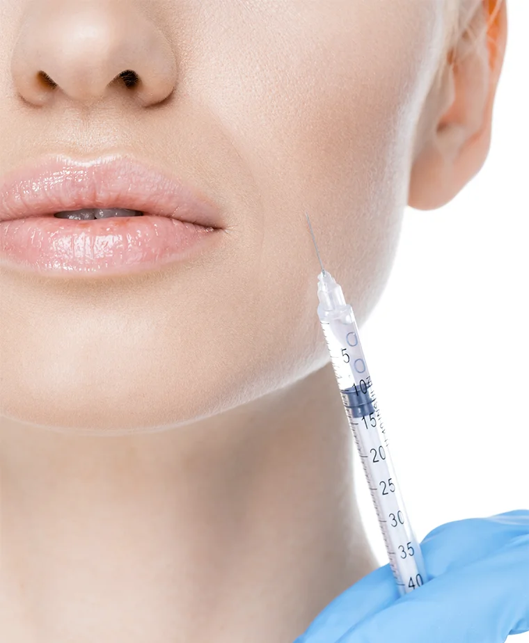 Injection d'acide hyaluronique en médecine esthétique