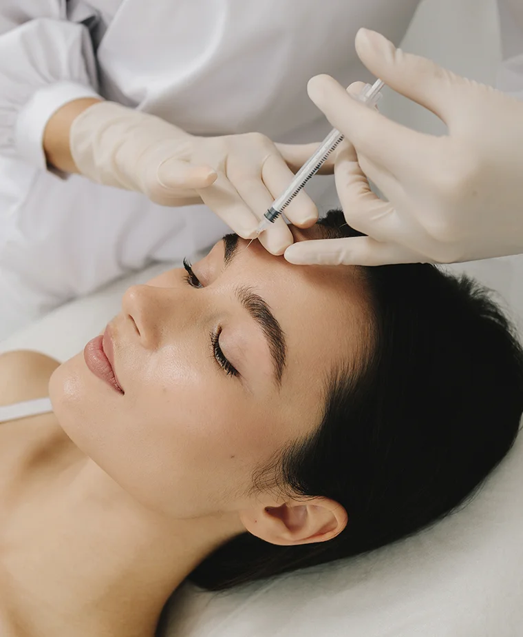 Injection de Botox pour traiter les signes du vieillissement